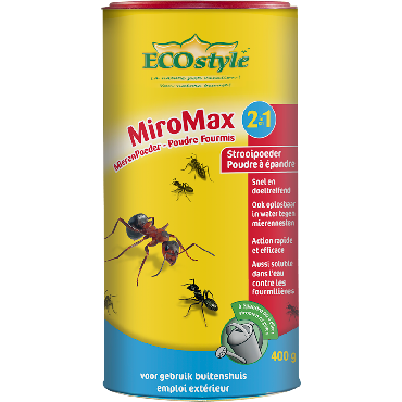 MiroMax 2 en 1 Poudre fourmis ECOstyle