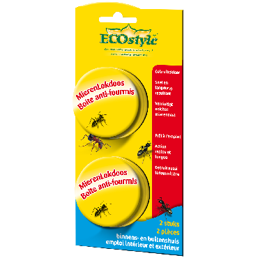 Boîtes d'appât anti-fourmis au spinosad ECOstyle