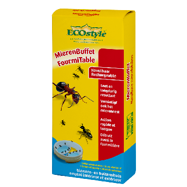 Boîtes d'appât anti-fourmis FourmiTable ECOstyle